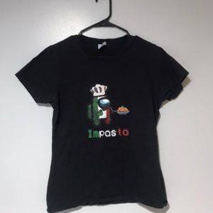 Among Us T Shirt (M) "Impasta" Imposter